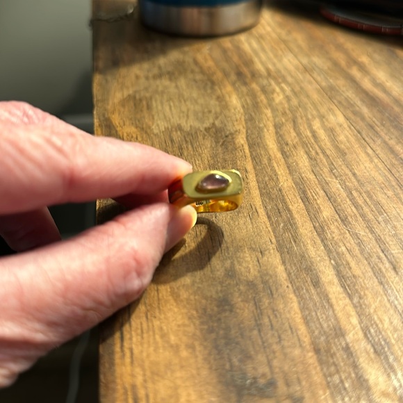 Madewell Jewelry - Madewell Ring with purple amethyst stone